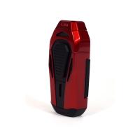 Colibri Boss Triple Flame Lighter - Red & Black